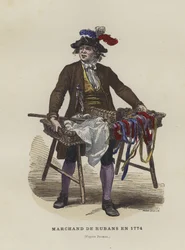 Vendeur de rubans, 1774