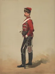 Rittmeister, Régiment des Hussards de Brandebourg, No 3