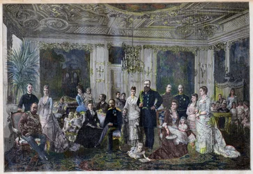 Réunion des familles royales au Danemark pour célébrer les noces d