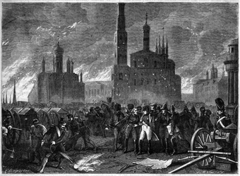 Campagne de Russie 1812 - Le général Jean Ambroise Baston de Lariboisière exhorte Napoléon à quitter le Kremlin en raison d