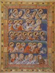 Sacramentaire de Saint-Denis, France, IXe siècle