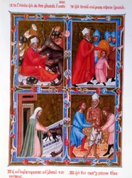 Scènes de la vie de Saint Blaise, fac-similé d