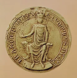 Sceau de Louis VIII (1187-1226)