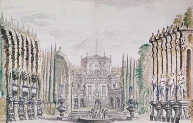 Décor de théâtre d