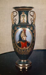 Vase de Sèvres représentant Louis Bonaparte