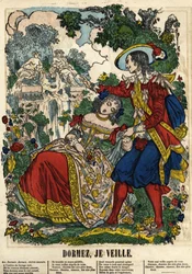 Dors, je veille, chanson