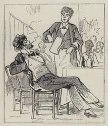 Fumer dans un café