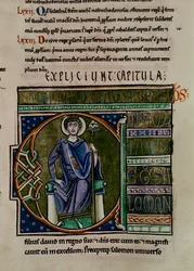 Salomon de la Bible de Souvigny