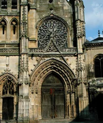 Portail sud de la façade ouest (Porte Sud)