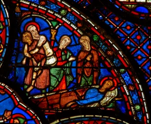 Saint Antoine : transporté à son ermitage
