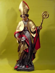 Saint Clair (bois polychrome)