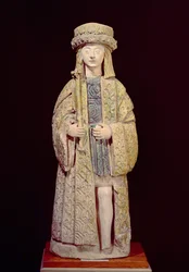 Statue de Saint Louis (1214-70), fin 15e ou début 16e siècle