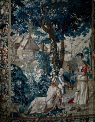 Été, vente de cerises (tapisserie)