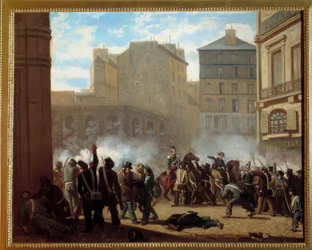 Prise de la place du château d
