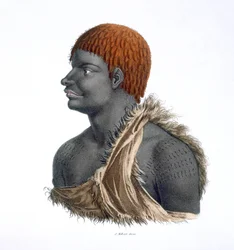 Aborigène tasmanien, 1812