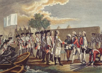 La Capture du Sénégal, gravée par Nicholas Ponce (1746-1831) 1799