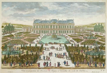 Le Château et le Jardin de Clagny à Versailles