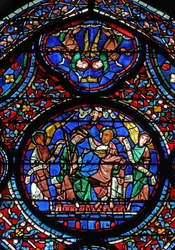 Le Couronnement de la Vierge avec les anges apportant la couronne