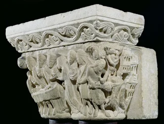 La Mort de Saint Jean-Baptiste, relief d