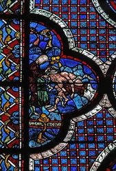 Le Bon Samaritain : un Samaritain panse ses plaies