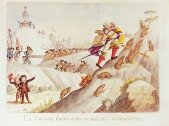 La Grande Migration du Roi des Marmottes, 1792