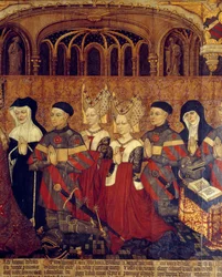 La famille Jouvenel des Ursins. Détail des femmes enfants de Jean Juvenal et prélats