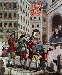 La Joie du peuple français, célébrant le roi et le rappel du Parlement en septembre 1788
