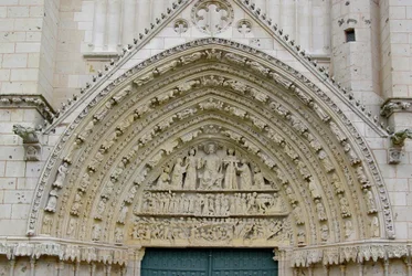 Le Jugement Dernier, du tympan central de la façade ouest