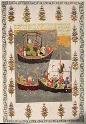 Le dernier voyage de Sinbad, illustration pour Sinbad le marin, des Mille et Une Nuits, 1895