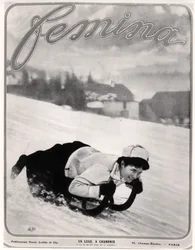 La luge à Chamonix, de Femina