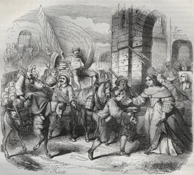 Le Retour de Gonesse, épisode de la Fronde: la « Dame de Paris » accueille la « Dame d
