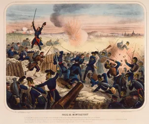 Le siège de Montretout, 19 janvier 1871