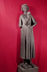 Le Tentateur, de la cathédrale de Strasbourg, vers 1280-85