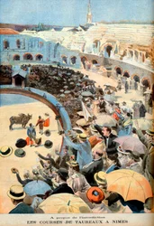 Les courses de taureaux à Nîmes, réaffirmation de l