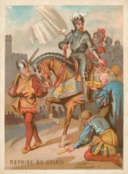 La capture de Calais par le roi Henri II de France