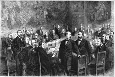 Les membres de la « Commission des Trente » (comité de l