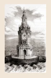 Le phare de Cordouan du XVIIe siècle, près de l