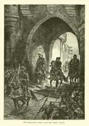 La procession est passée par les portes