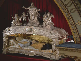 Le sanctuaire de Saint Vincent de Paul (1581-1660) 1827 (argent)