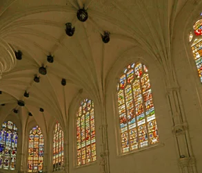 Le côté sud de la chapelle