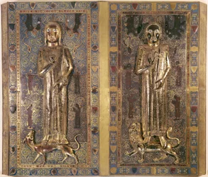 Tombe de Jean (1234-50) et Blanche (1234-50) de France, enfants de Louis IX (1214-70) et Marguerite de Provence