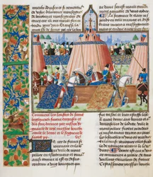 Tournoi, de la Chronique de Froissart, Vol. IV, fin du XVe siècle