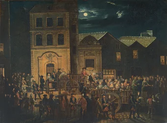 Transport des prostituées de la prison Saint-Martin à l