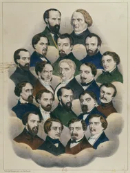 Procès à Bourges des meneurs républicains français de la manifestation de Paris du 15 mai 1848