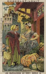 Vendeur de légumes, 18ème siècle