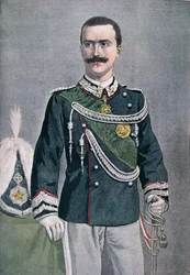 Victor Emmanuel III, illustration du Petit Journal, 1900