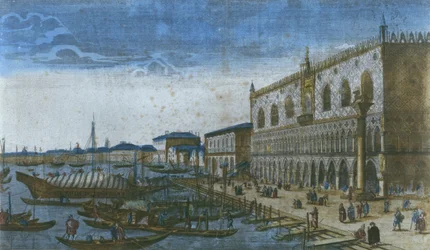 Vue du Palais des Doges et du Grand Canal, Venise, Italie