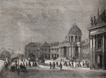 Vue du palais de l