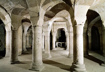 Vue de la crypte