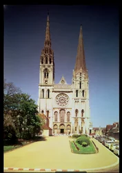 Vue de la façade ouest
